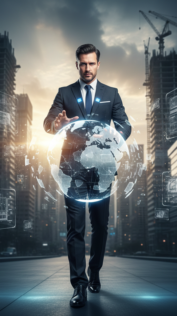 Empreendedor focado em executar sem esperar o cenário ideal para liderar negócios no Visionário Global.