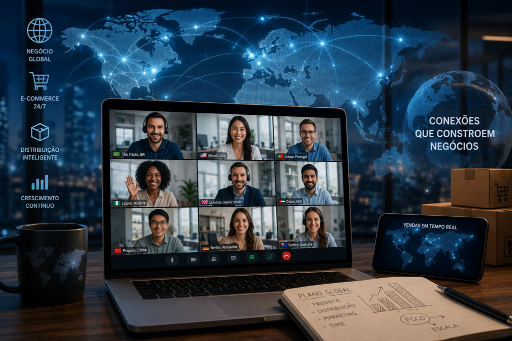 Como construir um negócio online através da distribuição e e-commerce em 2026.