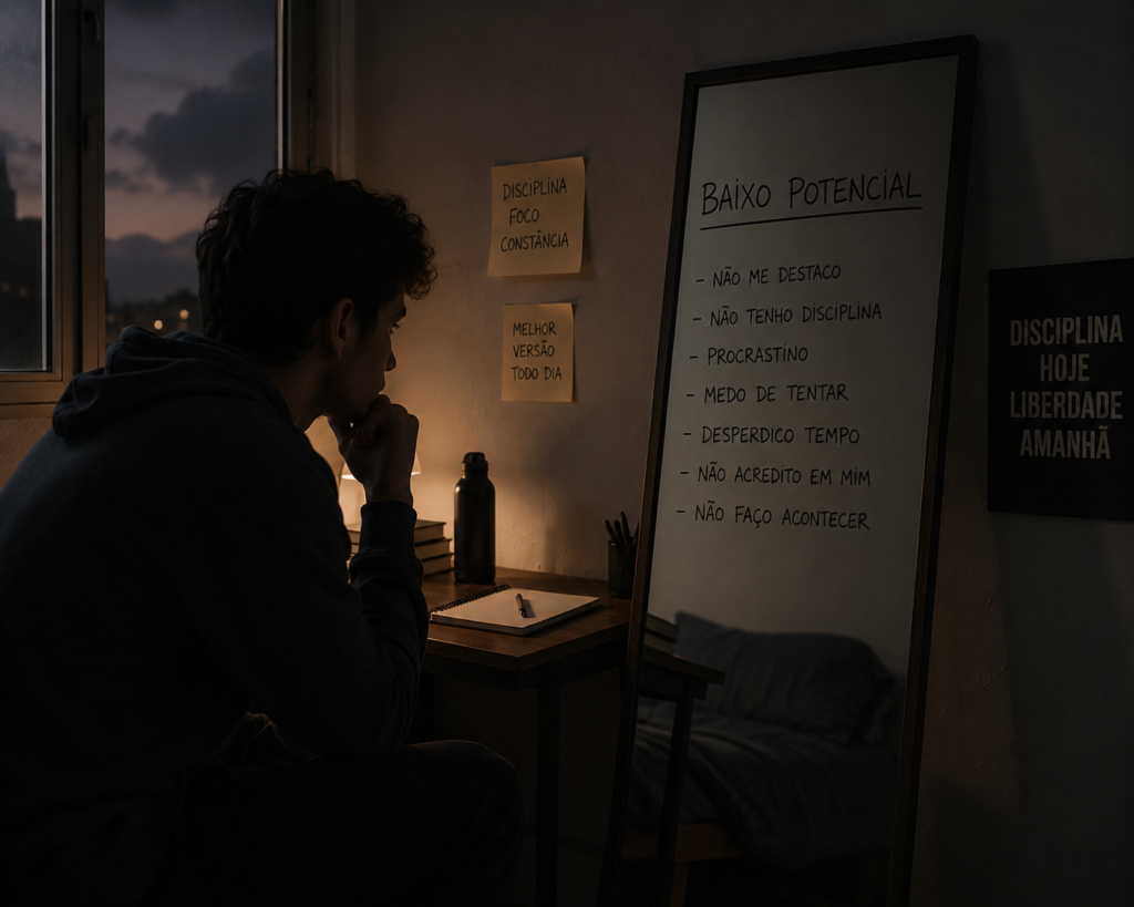 Por que pessoas inteligentes vivem pequeno mesmo tendo potencial